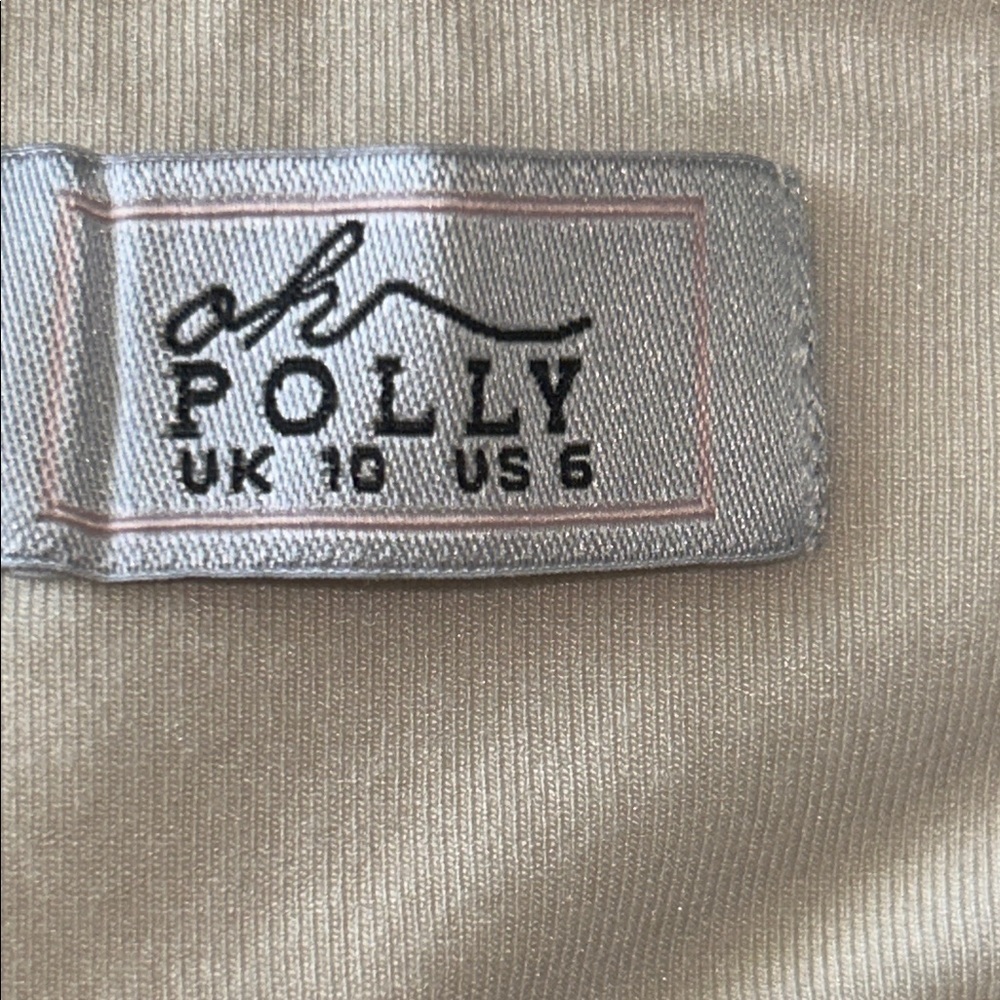 Oh Polly Cream Backless Dress - Picture 5 of 10